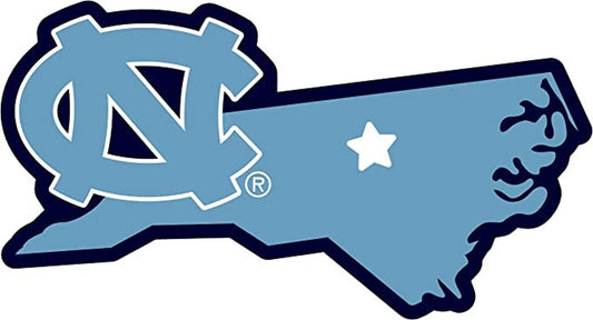 North Carolina Tar Heels 11" Magnet Outdoor Rated Vinyl Auto Fridge