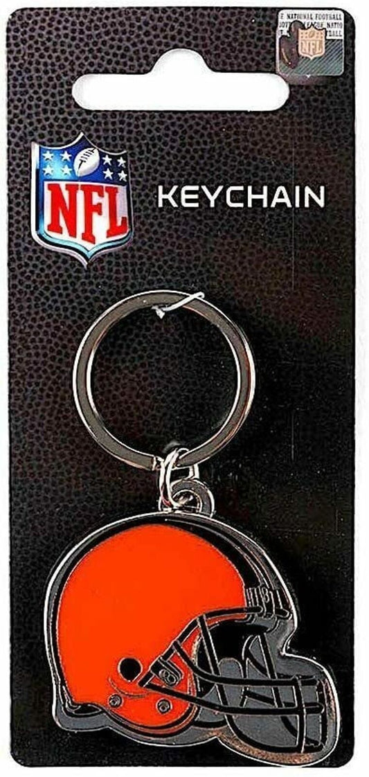 Cleveland Browns Heavyweight Metal Keychain Keyrings