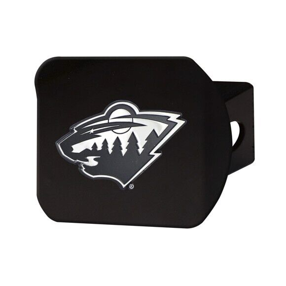 NHL Hitch Covers - Heavy Duty Black - 3.4" x 4" - PICK YOUR TEAM