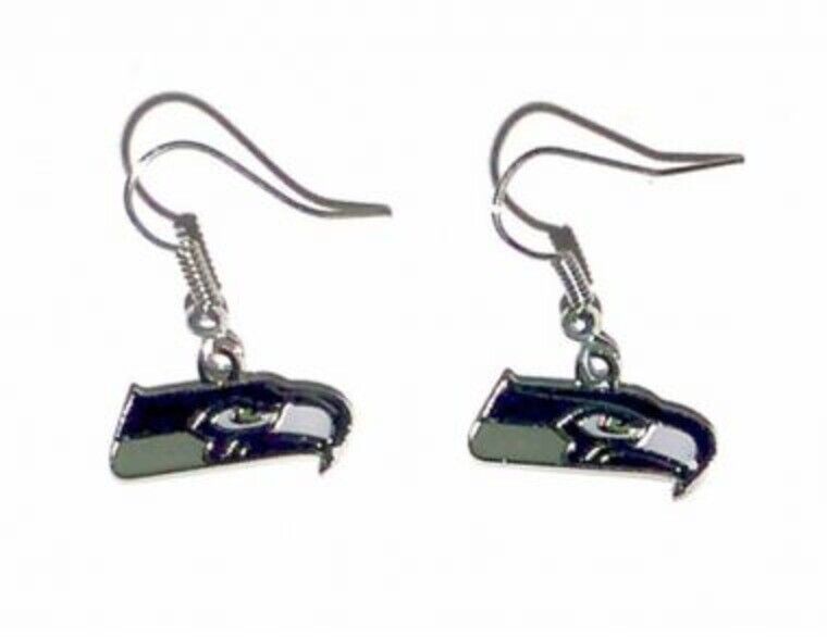 NFL Licensed Logo Dangler Earrings - Pick Your Team