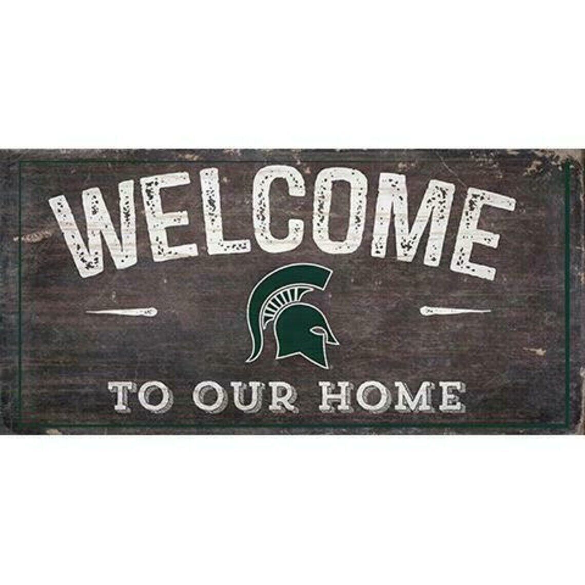 NCAA Welcome Home Wood Signs - Pick Your Team