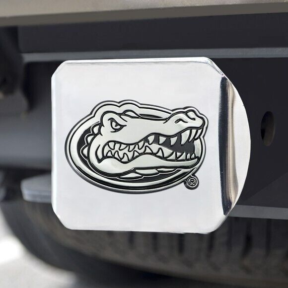 Florida Gators Hitch Cover - Heavy Duty Chrome  - 3.4" x 4"