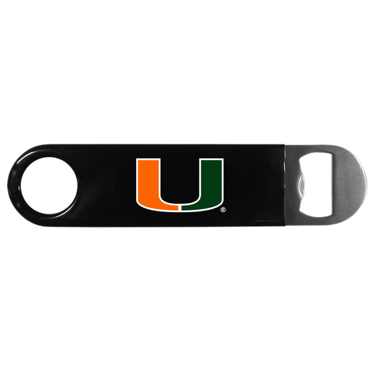 Miami Hurricanes Long Neck Bottle Opener 7"