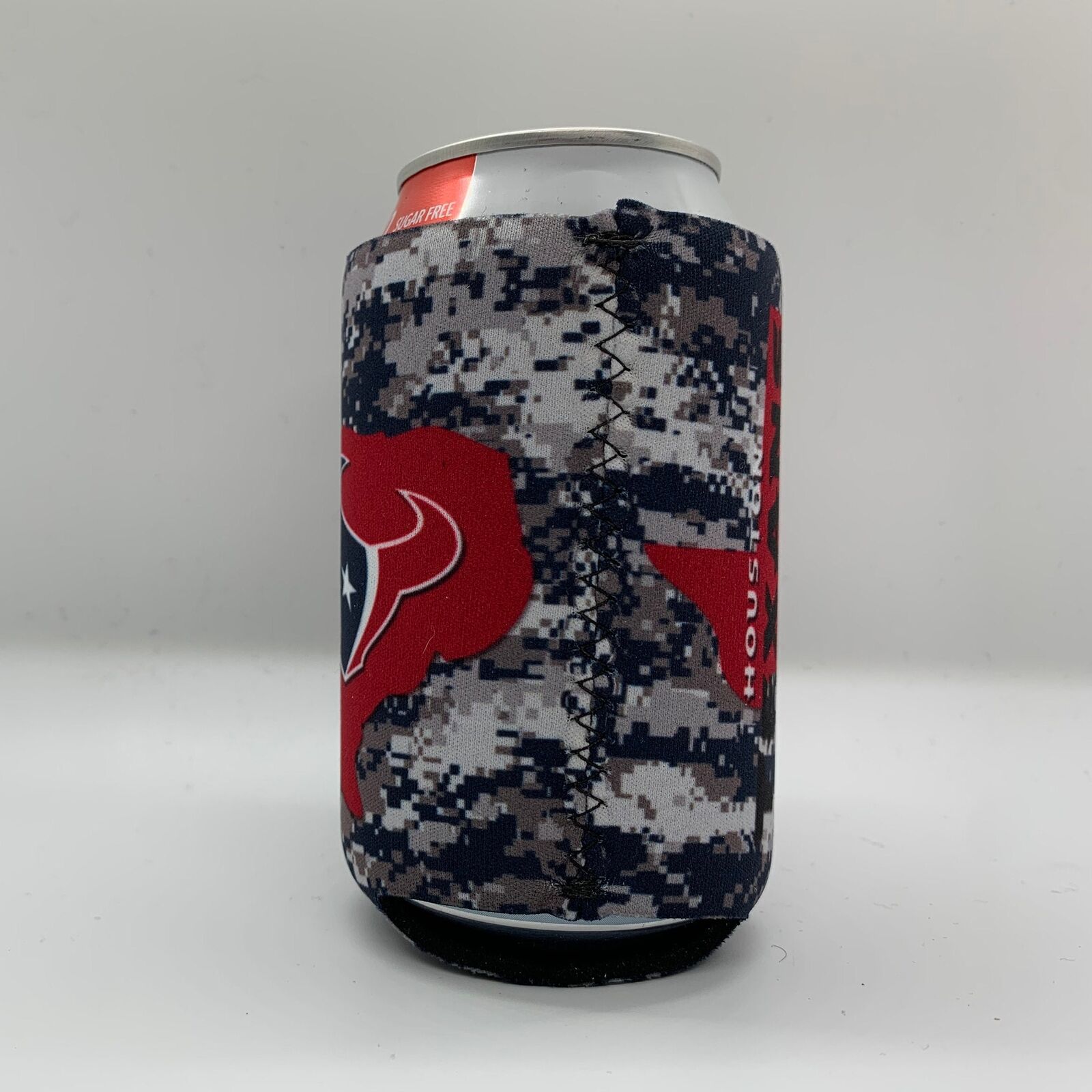 Set of 2  Houston Texans Insulated Can&Bottle Koozies