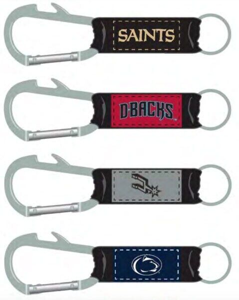 Washington Wizards Carabiner Keychains Keyrings with Bottle Opener