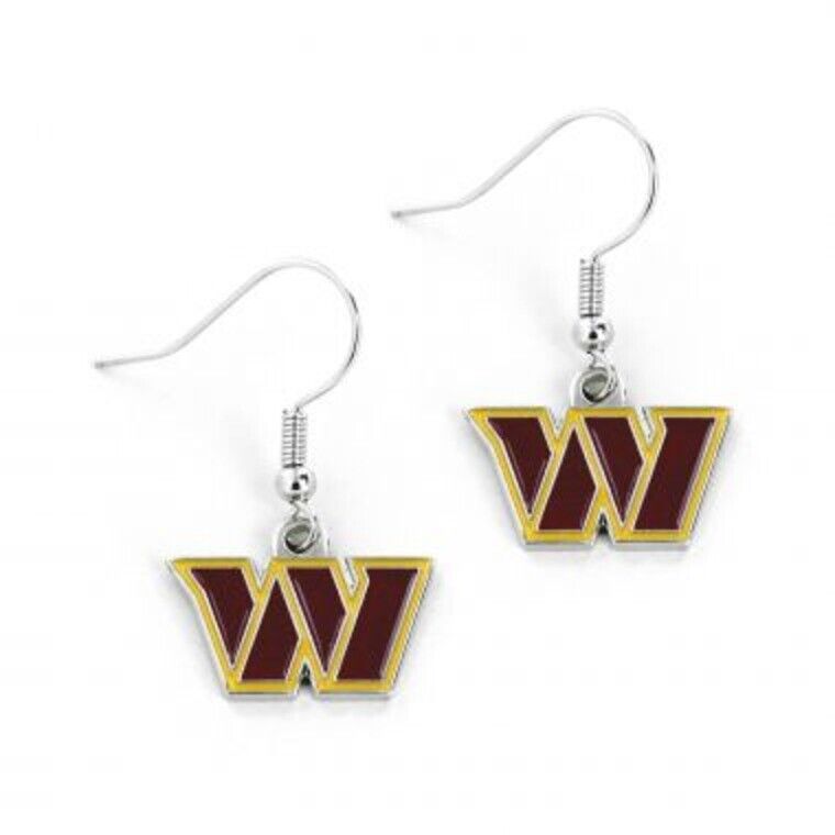 NFL Licensed Logo Dangler Earrings - Pick Your Team