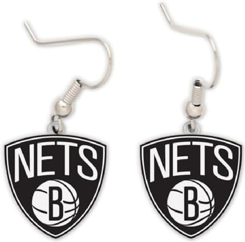 Brooklyn Nets Dangler Earrings