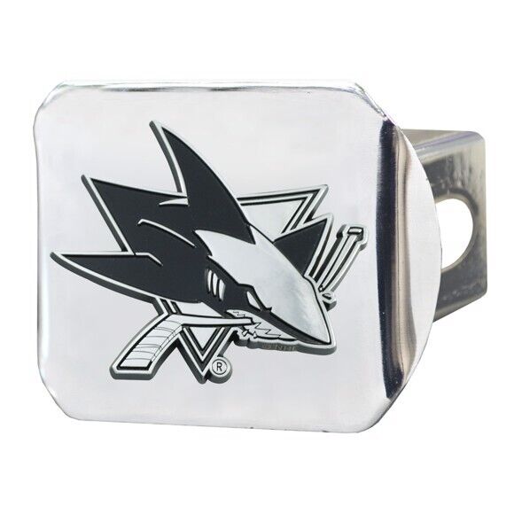 NHL Hitch Covers - Heavy Duty Chrome - 3.4" x 4" - PICK YOUR TEAM