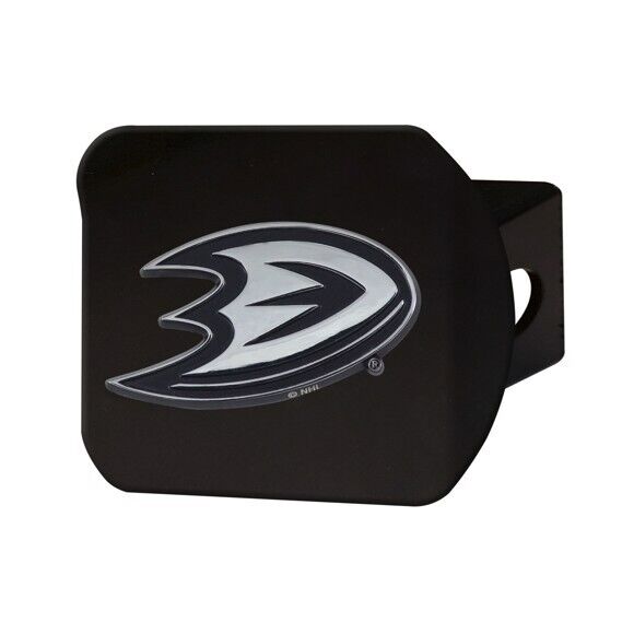 Anaheim Ducks Hitch Cover - Heavy Duty Black - 3.4" x 4"