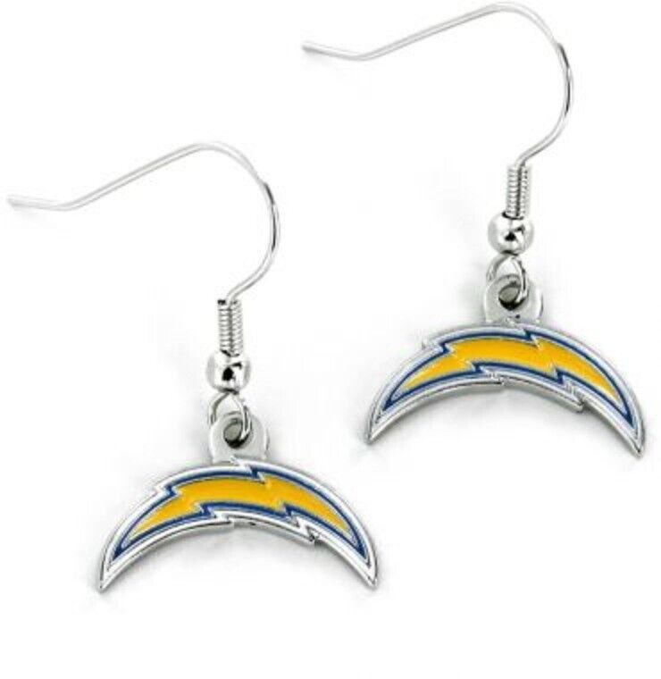 NFL Licensed Logo Dangler Earrings - Pick Your Team