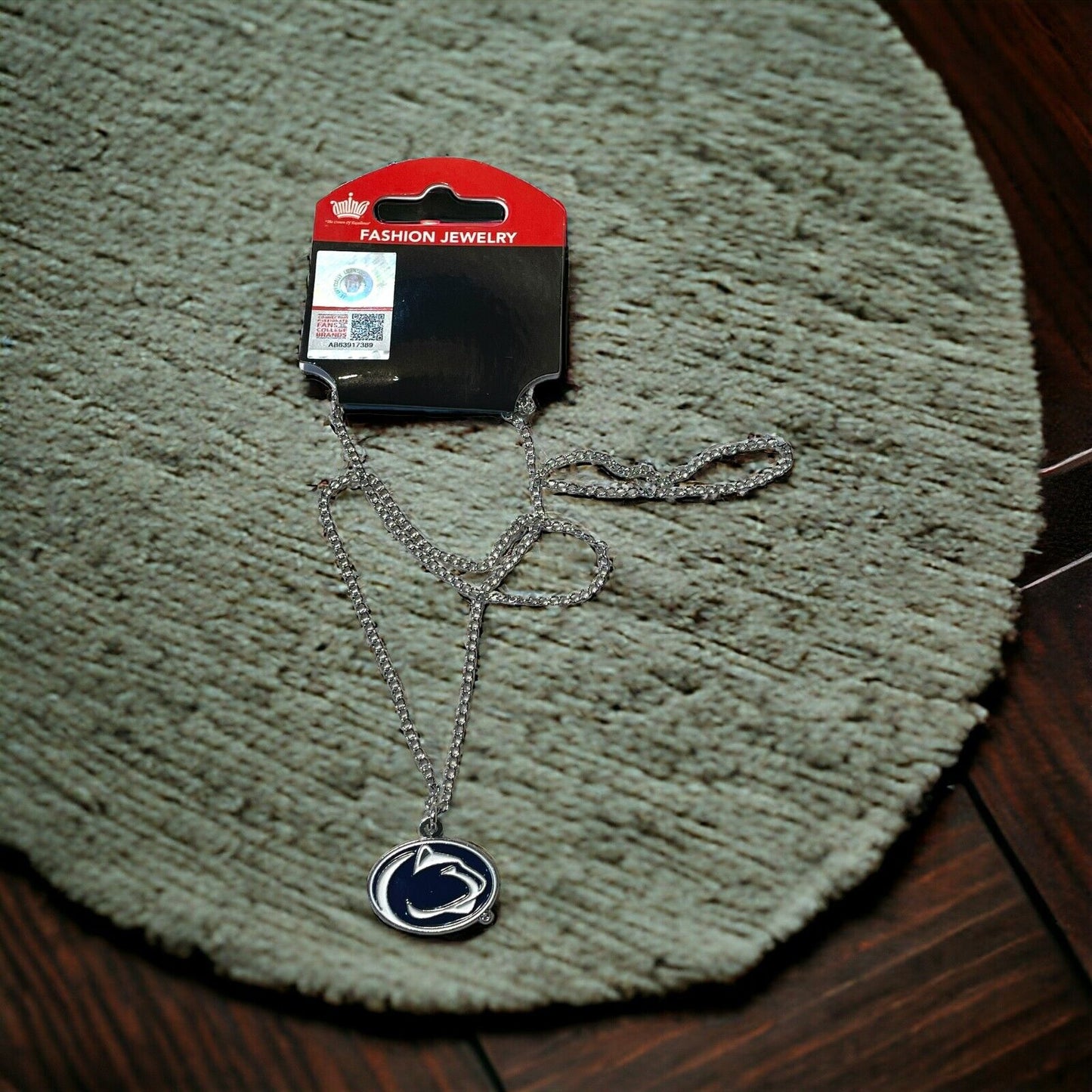 PENN STATE NITTANY LIONS LOGO PENDANT NECKLACE