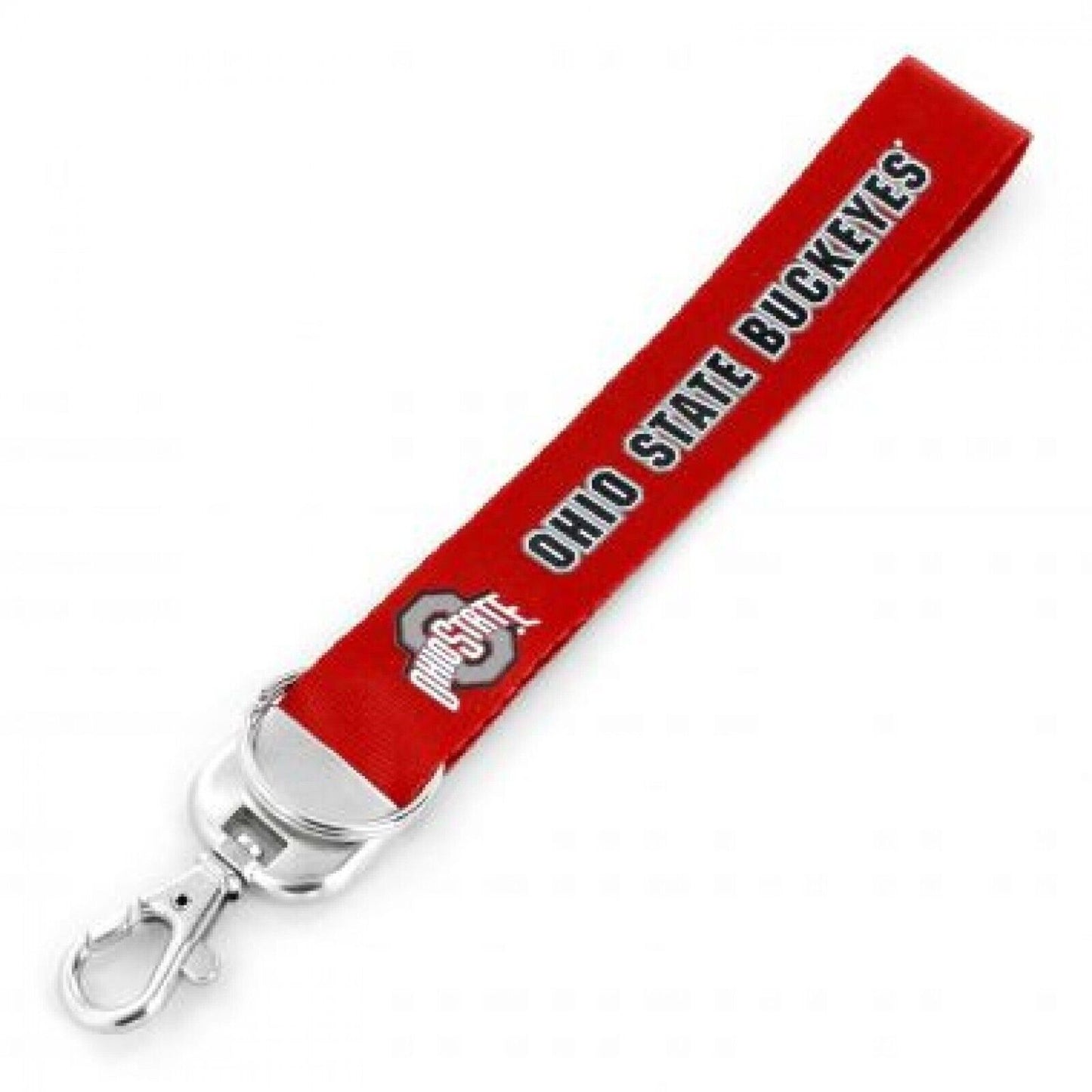 OHIO STATE BUCKEYES DELUXE WRISTLET KEYCHAIN