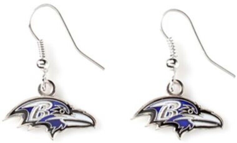 NFL Licensed Logo Dangler Earrings - Pick Your Team