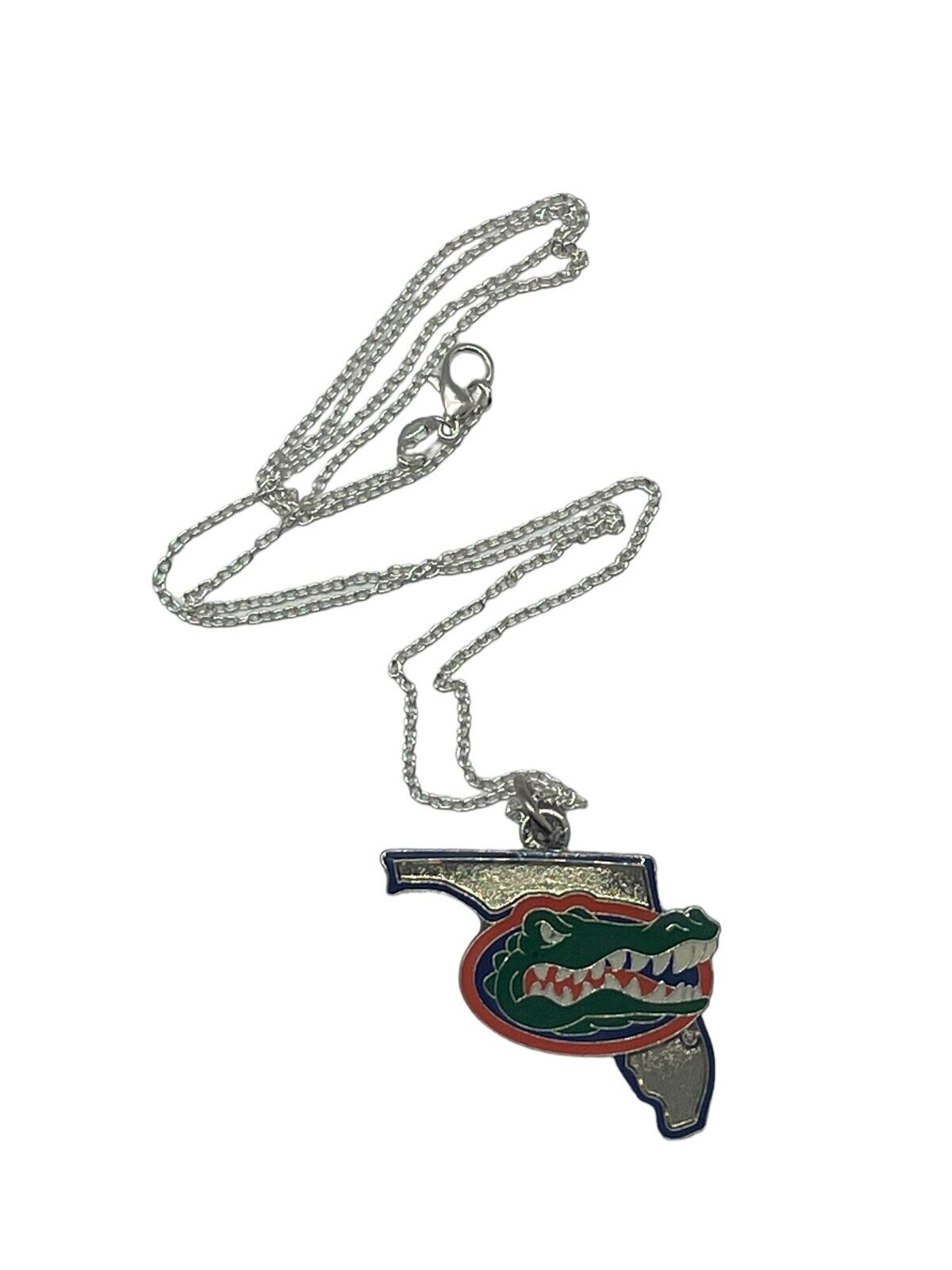 XL Florida Gators Team Necklaces - State Design - 2 Inches Pendant