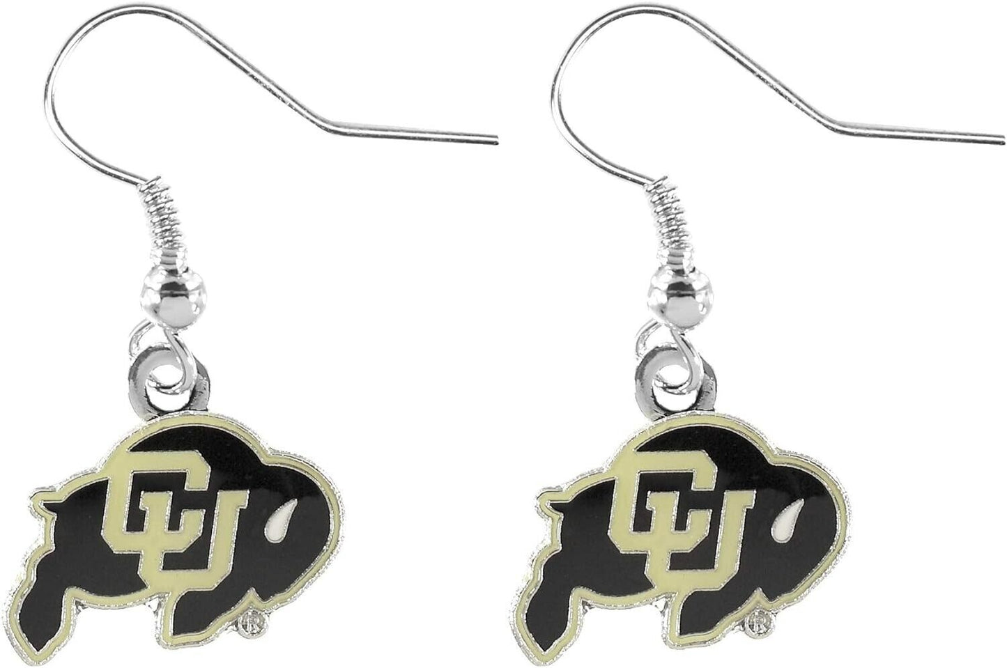 Colorado Buffaloes Logo Dangler Earrings