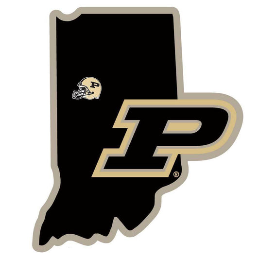 Purdue Boilermakers Home State Decal Sticker Vinyl Decal