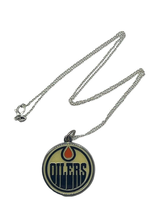 XL Edmonton Oilers Team Necklaces - 2 Inches Pendant