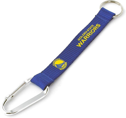 GOLDEN STATE WARRIORS CARABINER LANYARD KEYCHAIN