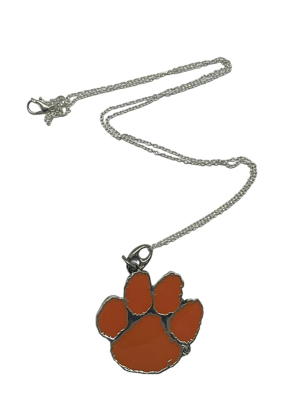 XL Clemson Tigers Team Necklaces - 2 Inches Pendant