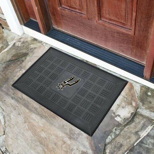 NBA  San Antonio Spurs Vinyl Door Mat 19.5"x31.25"  "Spurs" Logo