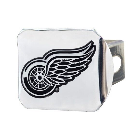 NHL Hitch Covers - Heavy Duty Chrome - 3.4" x 4" - PICK YOUR TEAM