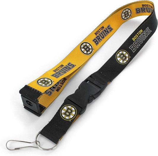 BOSTON BRUINS REVERSIBLE LANYARD