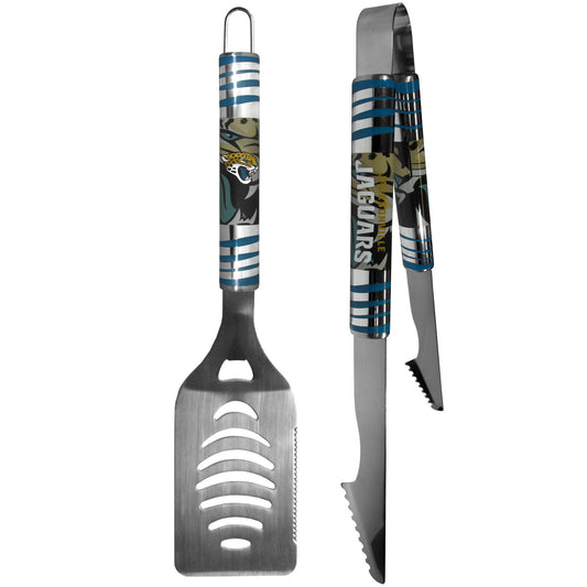 Jacksonville Jaguars 2 pc Steel BBQ Tool Set