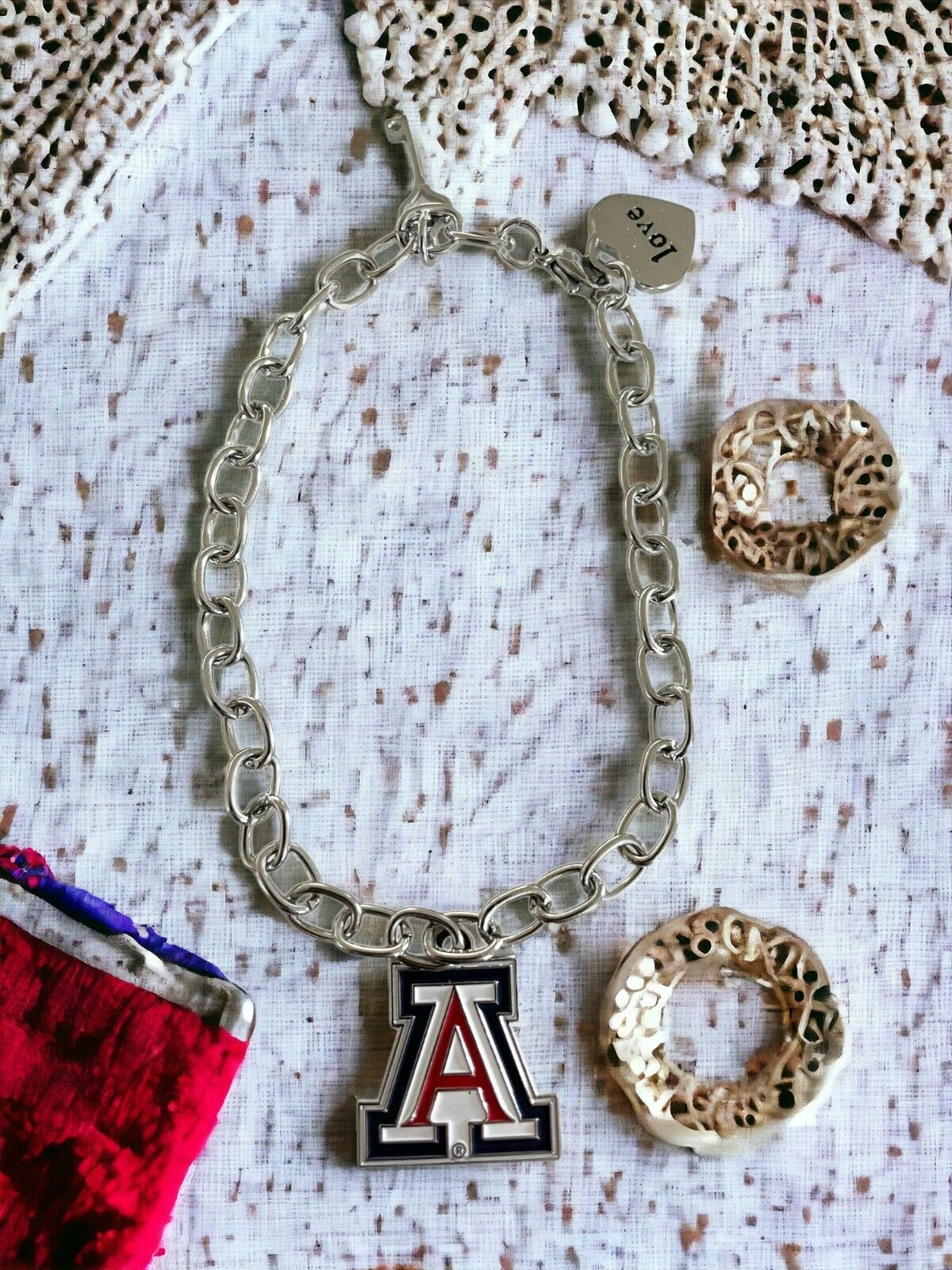 Arizona Wildcats Bracelets - Stainless Steel & Nickel Free