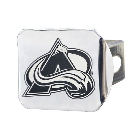 NHL Hitch Covers - Heavy Duty Chrome - 3.4" x 4" - PICK YOUR TEAM