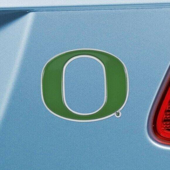 Oregon Ducks Auto Car Emblems  Heavy Duty  Molded Logo  3" x 3" (Depends on Team