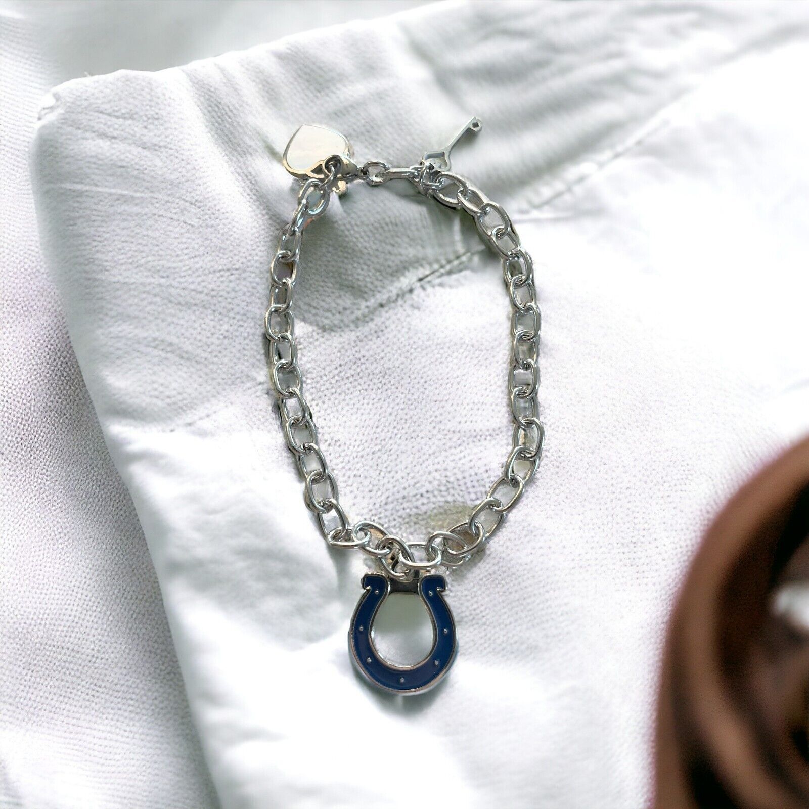 Indianapolis Colts Bracelets - Stainless Steel & Nickel Free