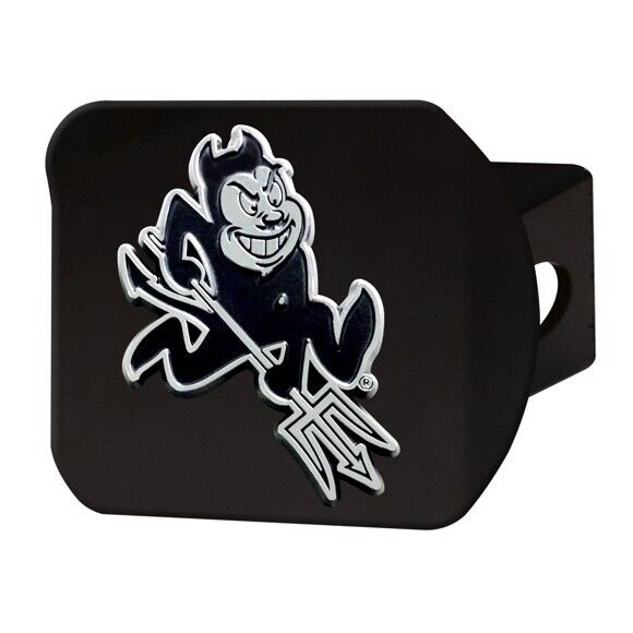 NCAA Hitch Covers - Heavy Duty Black - 3.4" x 4" - PICK YOUR TEAM