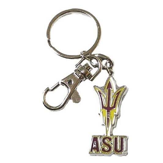 Arizona State Sun Devils Heavyweight Metal Keychain Keyrings