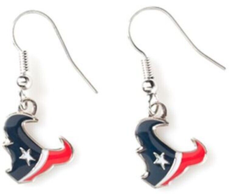 NFL Licensed Logo Dangler Earrings - Pick Your Team