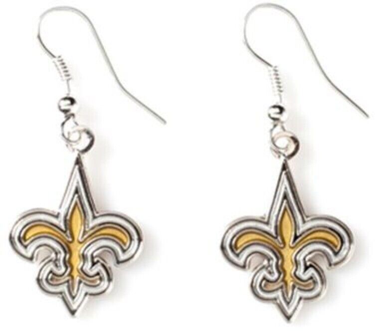 NFL Licensed Logo Dangler Earrings - Pick Your Team