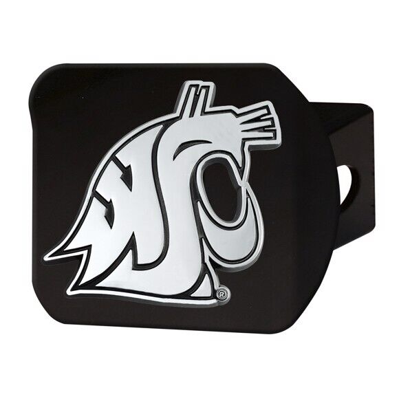 NCAA Hitch Covers - Heavy Duty Black - 3.4" x 4" - PICK YOUR TEAM