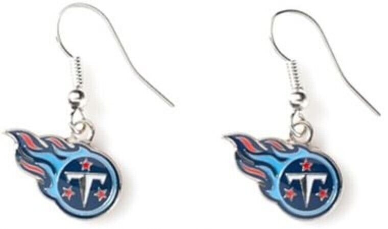 NFL Licensed Logo Dangler Earrings - Pick Your Team