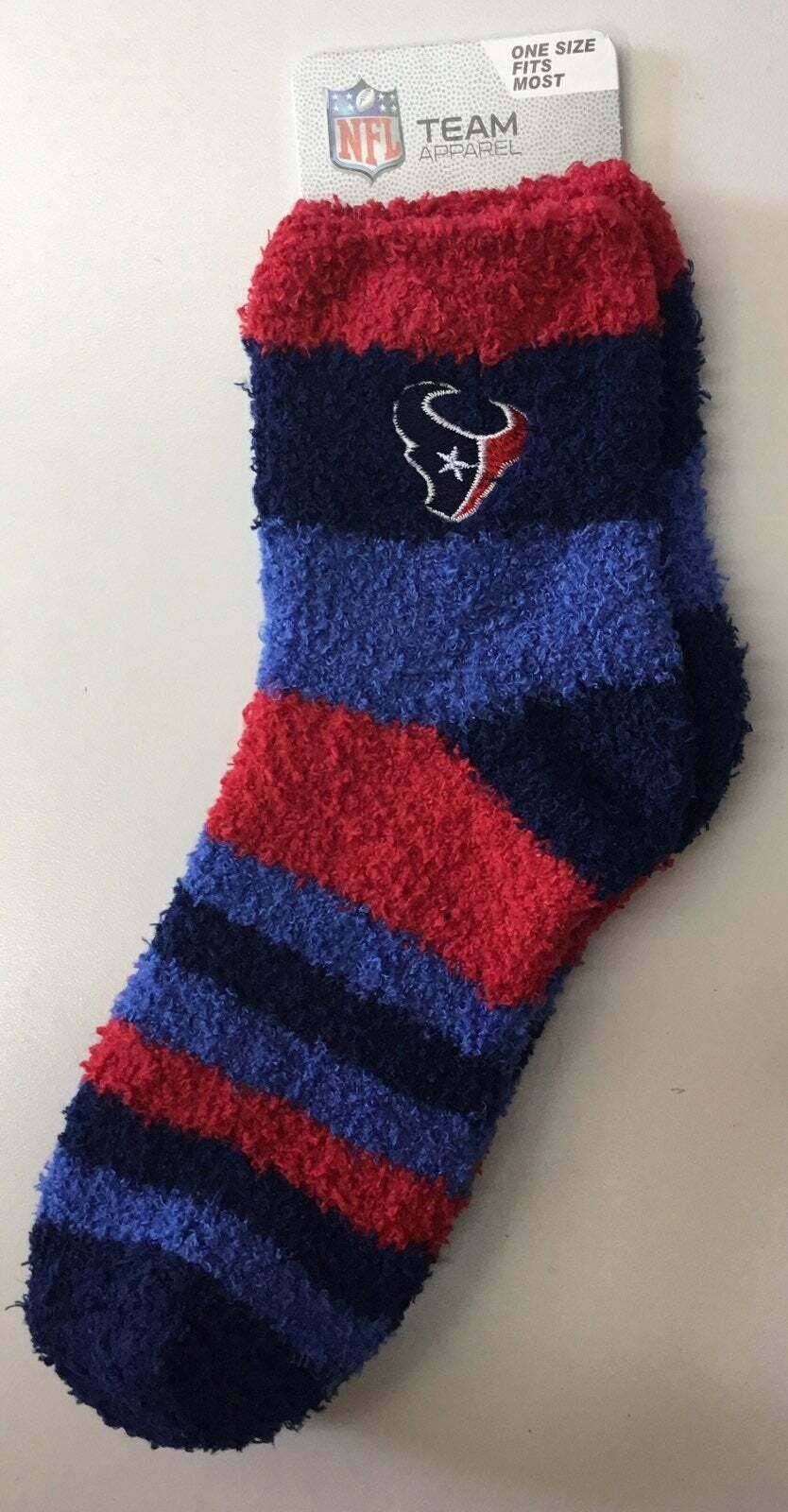 Set of 2  Houston Texans Socks  One Size Fits Most