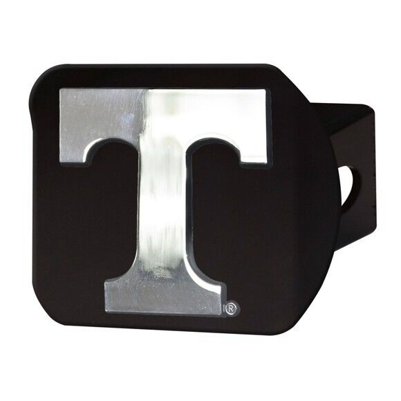 Tennessee Volunteers Hitch Cover - Heavy Duty Black - 3.4" x 4"