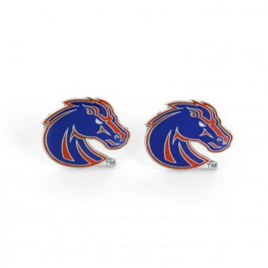 BOISE STATE BRONCOS POST STUD EARRINGS