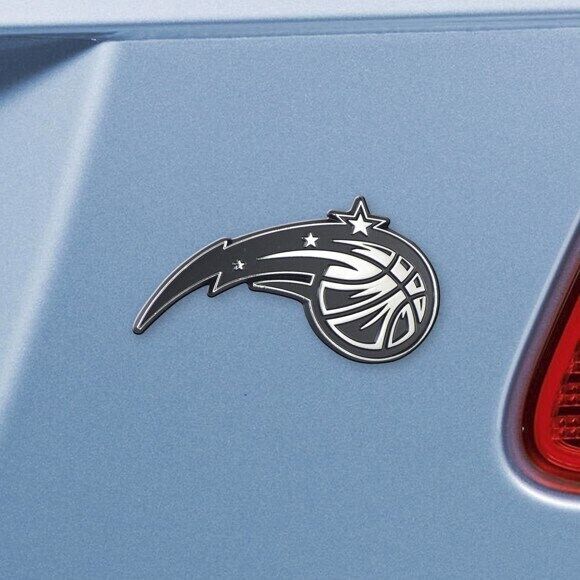 ORLANDO MAGIC - CHROME AUTO EMBLEM - 3" X 3"