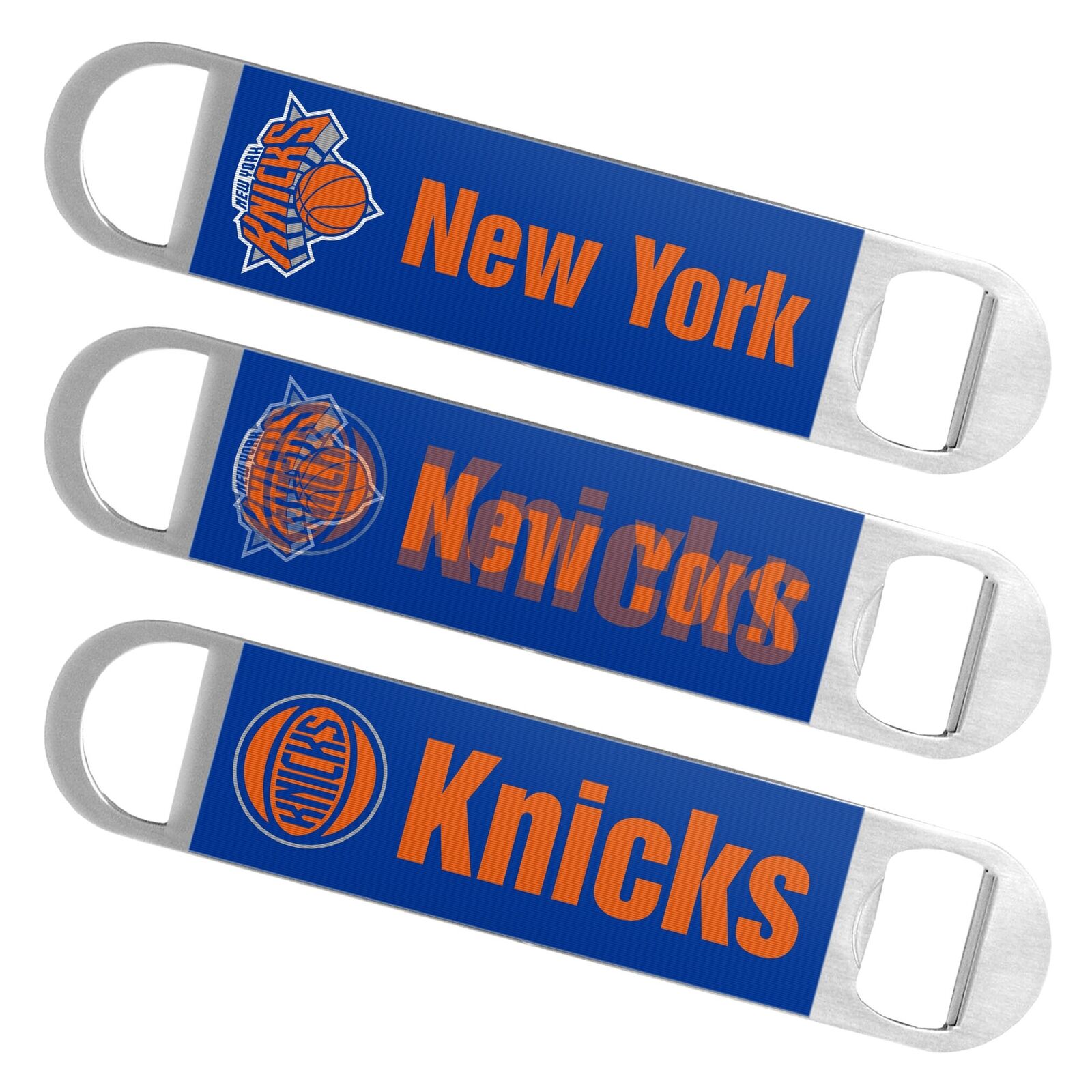 New York Knicks Lenticular Hologram Bottle Opener  7"