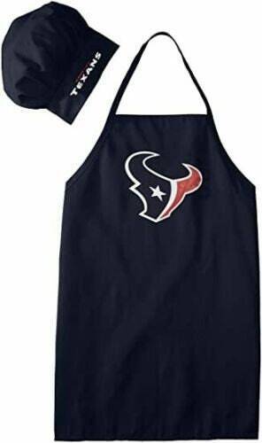 Houston Texans Chef Hat And Apron Set  Osfa  Bbq's & Parties