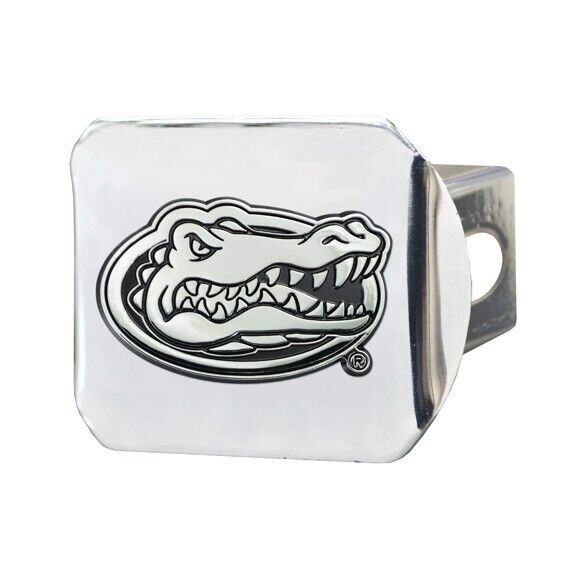 Florida Gators Hitch Cover - Heavy Duty Chrome  - 3.4" x 4"