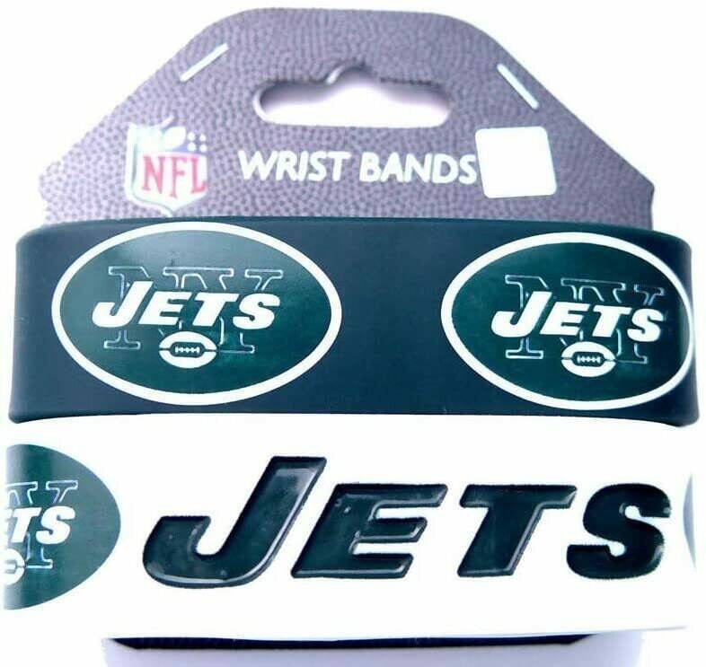 New York Jets 2-pc Bracelets    Bold Graphics