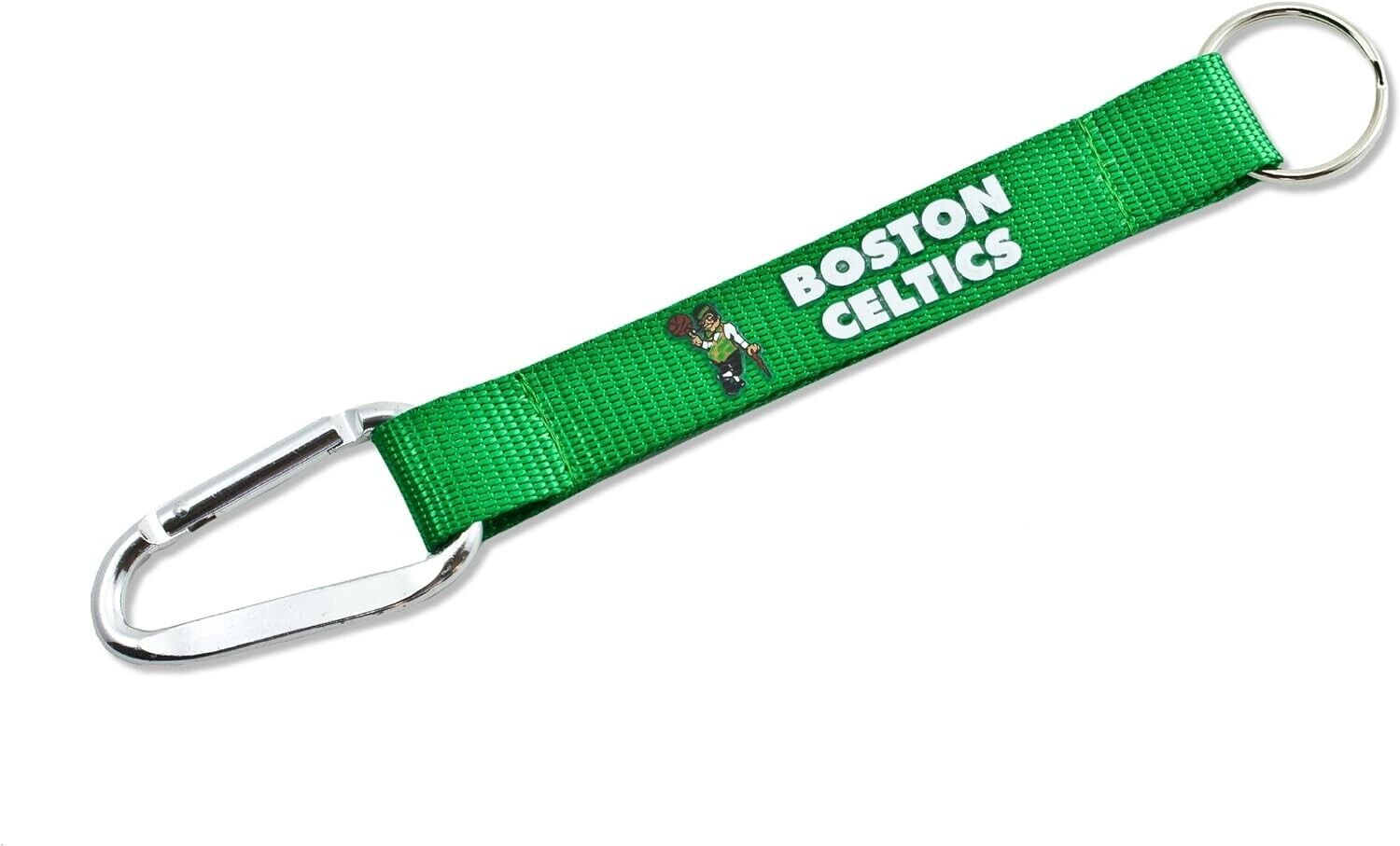 BOSTON CELTICS CARABINER LANYARD KEYCHAIN