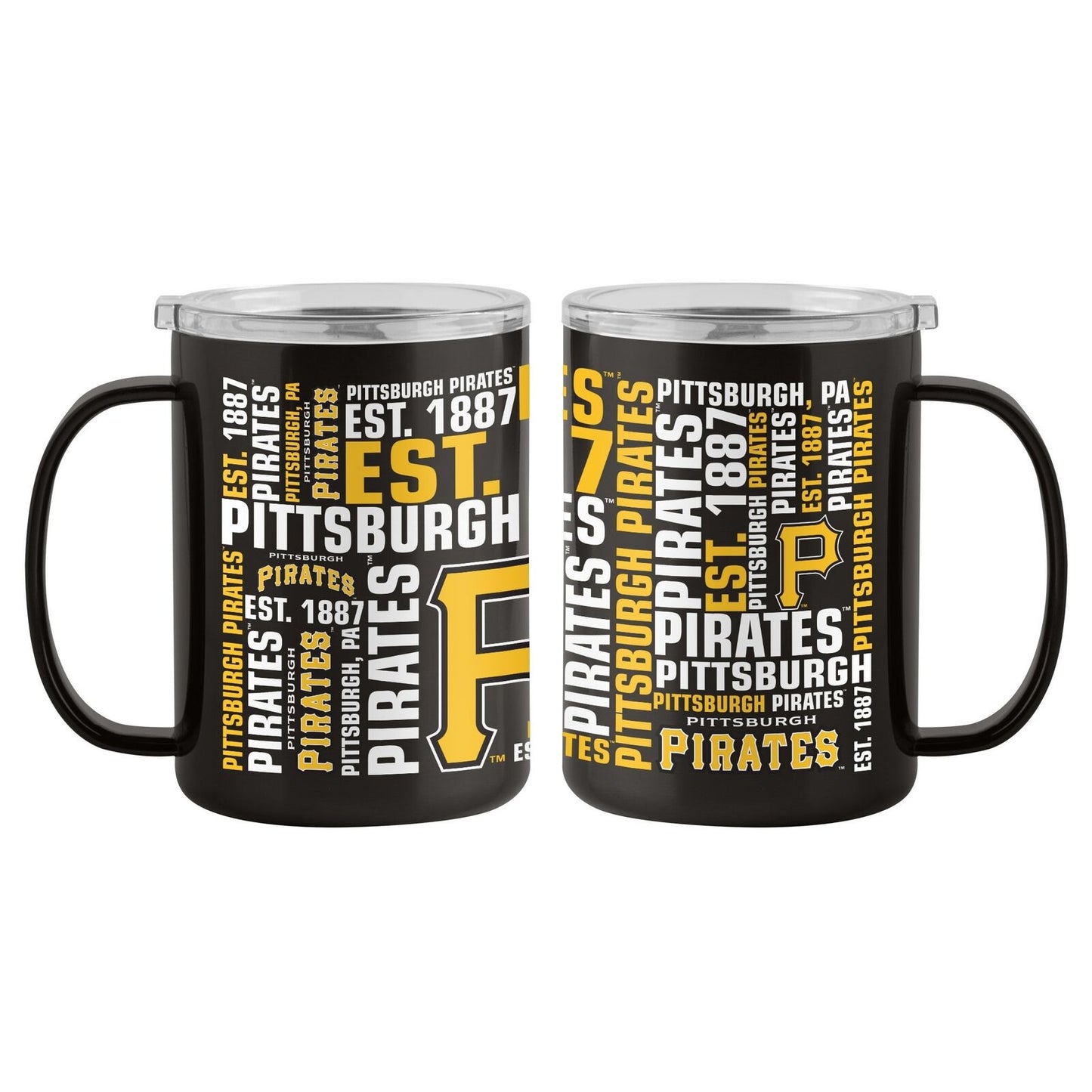 Pittsburgh Pirates 15oz. Spirit Ultra Mug  Insulated  %100 Stainless Steel  Hot&