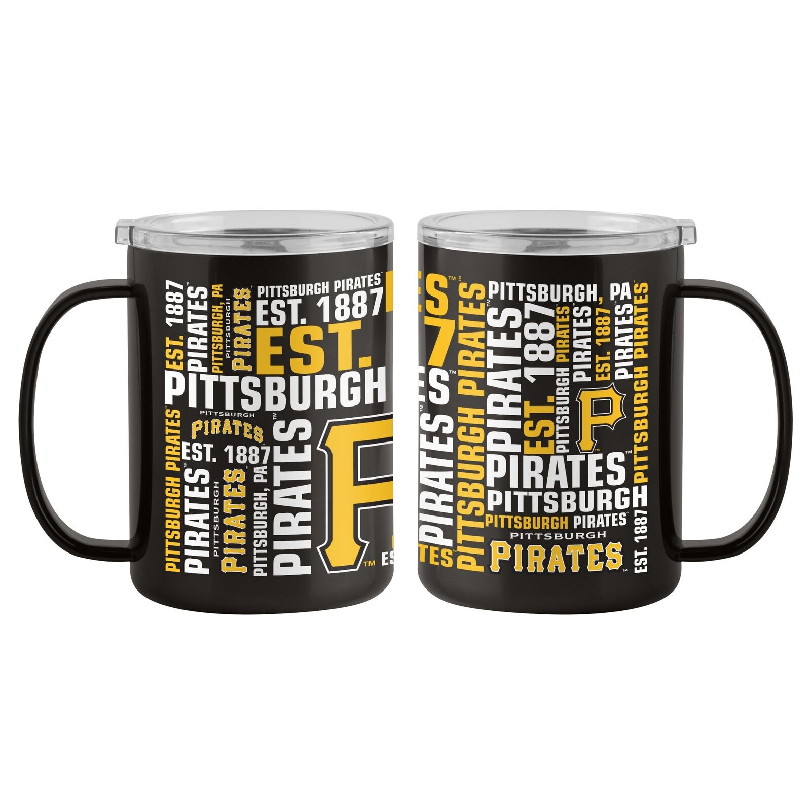 Pittsburgh Pirates 15oz. Spirit Ultra Mug  Insulated  %100 Stainless Steel  Hot&