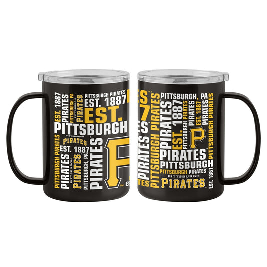 Pittsburgh Pirates 15oz. Spirit Ultra Mug  Insulated  %100 Stainless Steel  Hot&