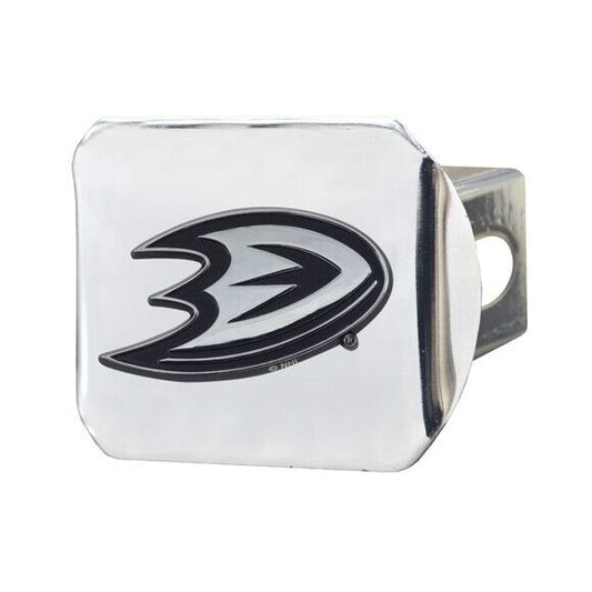 Anaheim Ducks Hitch Cover - Heavy Duty Chrome  - 3.4" x 4"